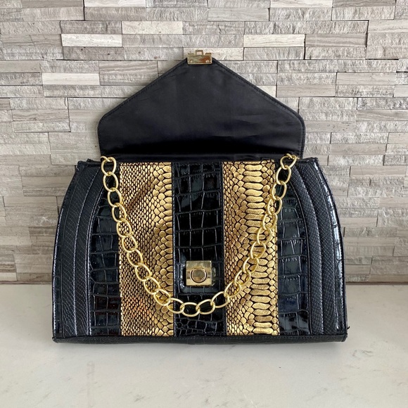 Vintage patent leather bag - Picture 2 of 5